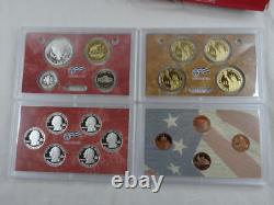 2009-S United States Mint Silver Proof Set with COA & Box 18 Coins 90%