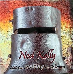 2010 NED KELLY 1oz Silver Proof Four Coin Set