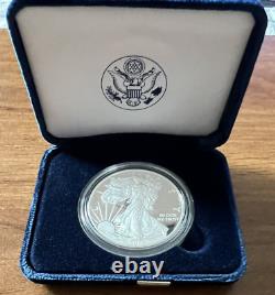 2010 W American Silver Eagle U. S. Mint Proof In Box & Certificate