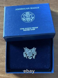 2010 W American Silver Eagle U. S. Mint Proof In Box & Certificate