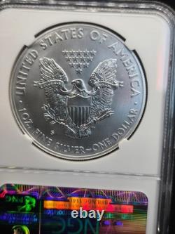 2011 American Silver Eagle EARLY RELEASE 5-Coin Set-NGC PF70/MS70