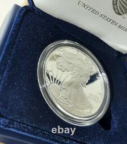 2012 2013 AMERICAN EAGLE One Ounce Silver Proofs with COAs (Lot of 2 coins)