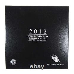 2012 Limited Edition Silver Proof 8 Coin Set OGP COA SKUCPC2076