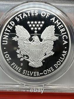 2012-S American Silver Eagle Proof ANACS PR70 DCAM Nice