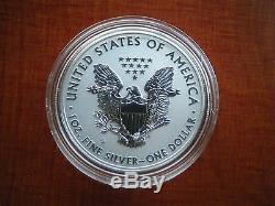 2012 S Reverse Proof Silver Eagle From San Francisco Set One Coin In Cap