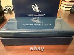 2012 US Mint Silver Eagle 2 Coin Silver Proof And Reverse Proof Set