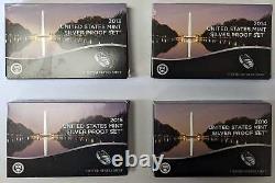 2013-23 Silver Proof Sets 11 Year Run