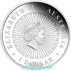 2013 Australia Opal Series #4 Pygmy Possum 1oz Silver Proof Coin COA & Box