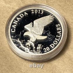 2013 Canada Silver Bald Eagle 4 Coin Set