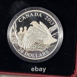 2013 Canada Silver Bald Eagle 4 Coin Set