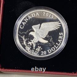 2013 Canada Silver Bald Eagle 4 Coin Set