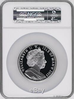 2013 Isle of Man Angel 5oz Silver High Relief Proof Coin NGC PF69 Ultra Cameo