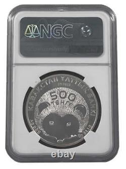2013 Kazakhstan 1 oz Silver Hedgehog Coin NGC PF69 Proof