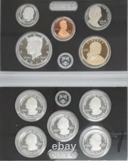 2013 Silver Proof Set Limited Edition Quarters 10 Coin Set No Box or COA