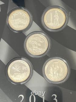 2013 United States Mint Limited Edition Silver Proof 8 Coin Set