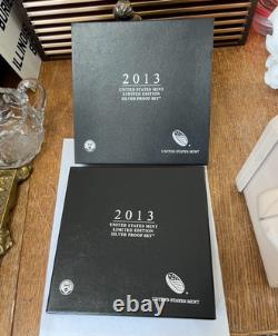 2013 United States Mint Limited Edition Silver Proof 8 Coin Set