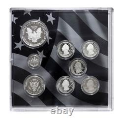 2014 Limited Edition Silver Proof Set Black Box & COA 7 Coins and Silver Eagle 2014 Limited Edition Silver Proof Set Black Box & COA 7 Coins and Silver Eagle
