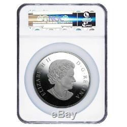 2015 10 oz Proof Royal Canadian Mint $100 Albert Einstein Silver Coin NGC PF 70
