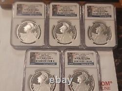 2015 £2 Proof Great Britain 1oz Silver Britannia NGC PF70 UC ER