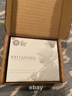 2015 Great Britain Proof Silver 1OZ Britannia. 999 Pure Collector Coin Box/ COA