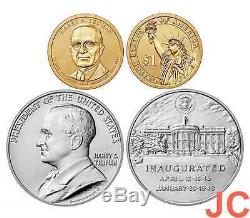 2015 P Harry Truman Presidential Coin & Chronicles Set Reverse Proof Silver AX1