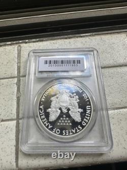 2015-W Proof American Silver Eagle Coin PCGS PR 70 DCAM
