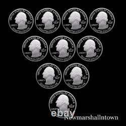2016 2017 S America the Beautiful National Parks U. S. Coins Silver Proof Sets