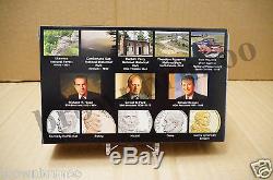 2016 S US Mint SILVER PROOF Set 13 Coins Kennedy ATB $1 Dime Penny with BOX COA