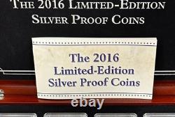 2016 Silver PROOF Coin Set with Silver Eagle PCGS PR70 DCAM 8 Total SCARCE