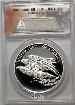 2016 W & S American Silver Liberty Medal Anacs Pr70 First Strike