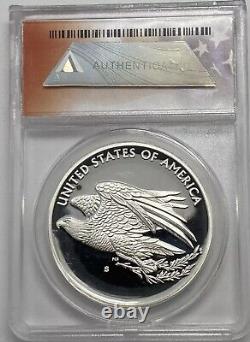 2016 W & S American Silver Liberty Medal Anacs Pr70 First Strike