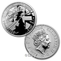 2017 2-Coin Silver 1 oz Britannia Proof/Reverse Proof Set SKU#151906