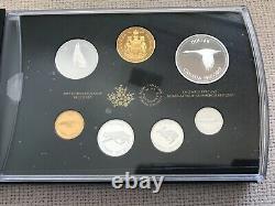 2017 Canada Commemorative 7-Coin Silver Proof Set 1967 Centennial Coins