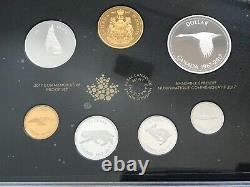 2017 Canada Commemorative 7-Coin Silver Proof Set 1967 Centennial Coins