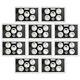 2017 S Parks Quarter 10 Pack ATB 90% Silver Proof Sets No Box or COA 50 Coins