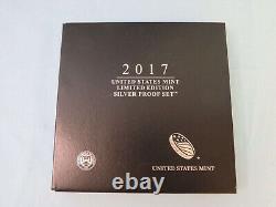 2017 US Limited Edition Silver Proof Set OGP 8 Coins