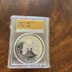 2017-w Silver Eagle Pr 70 Dcam