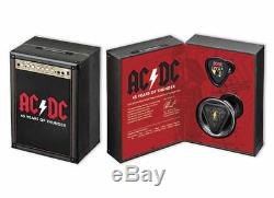 2018 AC/DC 45 Years of Thunder $5 Silver Nickel Plated Proof Coin Australian