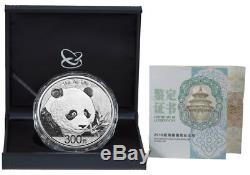 2018 China 1 Kilo Silver Panda Proof ¥300 Coin GEM Proof OGP with COA SKU52790