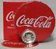 2018 Coca-Cola Collectible Bottle Cap Shaped 6g. 999 Silver Proof $1 Coin Fiji