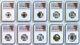 2018-S Silver Reverse Proof 10 Coin Set Trolley Car NGC PF 69