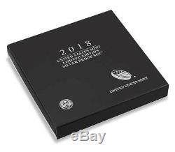 2018 S US Mint Limited Edition Silver Proof 8 Coin Set (18RC)