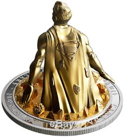 2018 Superman Last Son of Krypton $100 10OZ Silver Proof Sculpture Coin Canada