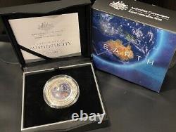 2018 The Earth & Beyond Series The Earth $5 Silver Proof Domed Coin COA