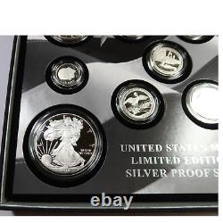 2018 US Mint SILVER Proof 8 Coin Set with American Eagle #47659R