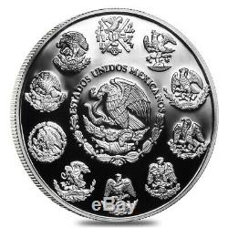 2019 5 oz Mexican Silver Libertad Coin. 999 Fine Proof (In Cap)