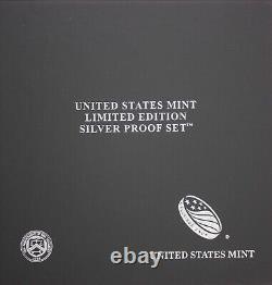 2019 Limited Edition Silver Proof Set Exact Coins In Pics Mint Box & COA 8028