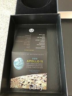 2019- P Apollo 11 50th Anniversary Proof 5 Oz. Silver Coin Ngc Pf70 Uc & Ogp