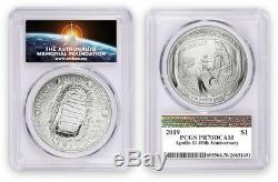 2019 P Apollo 11 50th Anniversary Proof 5 Troy oz Coin PCGS PF70 First Release