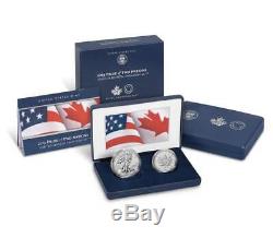 2019 Pride of Two Nations 2 Coin Set Limited Edition (U. S Mint Release)